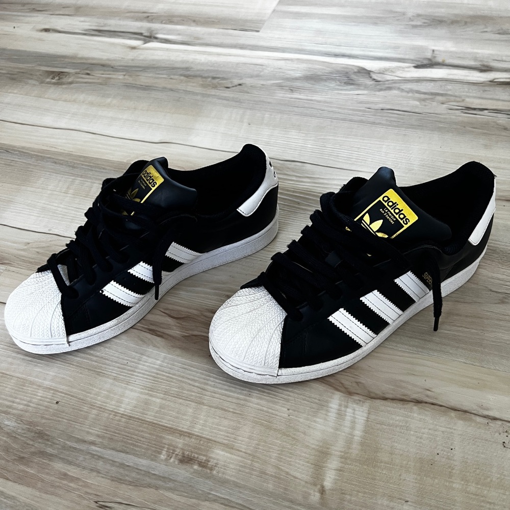 Adidas Superstar Black White
